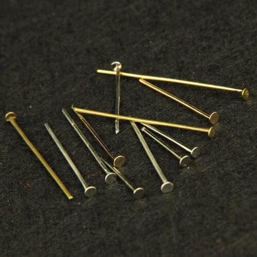 Flat Head end Pins T Shape Needle For Diy Jewelry Manking needles Accessories Embellishments Supplies For Jewelry