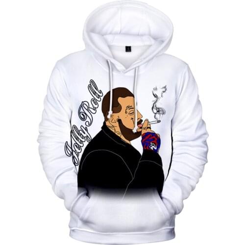 Kawaii Hoodie Jelly Roll 3D Hoodie Fashion Women Hoodies Sportswear Kids Hooded Streetwear Women/Men Hooded Jelly Roll Clothes