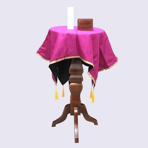 Top Quality Deluxe Round Floating Table Profit Table Anti Gravity Box with Flower Pot Magic Tricks,Stage Gimmick,Illusion,toys