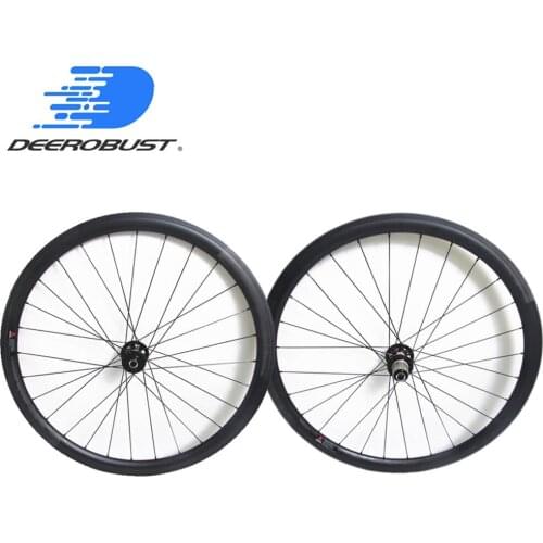 1304g Lightest 700C 38mm x 23mm Carbon Clincher Road Disc Cyclocross Bicycle Wheels, CX Bike Wheel set, Novatec Disc Brake