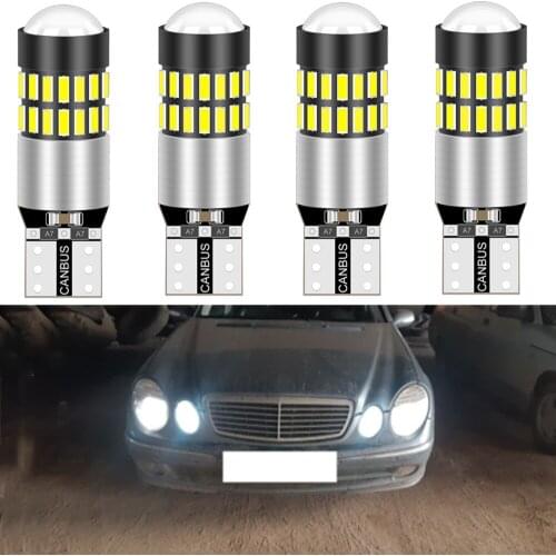 4pcs W5W T10 LED Error Free LED interior bulb dome map light for Alfa Romeo Giulietta Mito Brera GT Spider 147 156 159 166