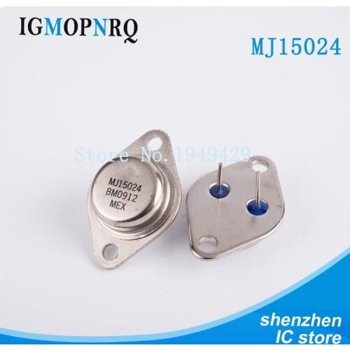 5PCS MJ15024 TO-3 MJ15024G Bipolar junction transistor (BJT) 16A 250V 250W NPN New