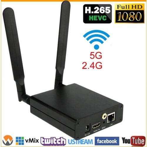 DHL Free Shipping MPEG-4 AVC / H.264 WIFI HDMI Video Encoder HDMI Transmitter Live Broadcast Encoder Wireless H264 IPTV Encoder