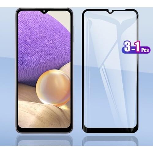 For Samsung Galaxy A32 5G / A12 6.5" Full Cover Tempered Glass Screen Protector Explosion-proof Protection Film