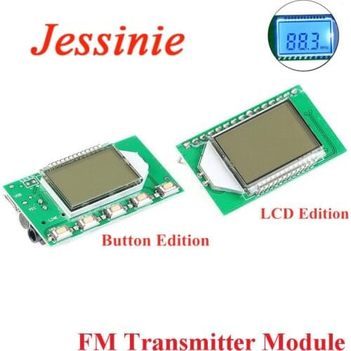 DSP PLL 87-108MHz Stereo FM Transmitter Module Digital Digital Wireless Microphone Board Multi-function Frequency Modulation