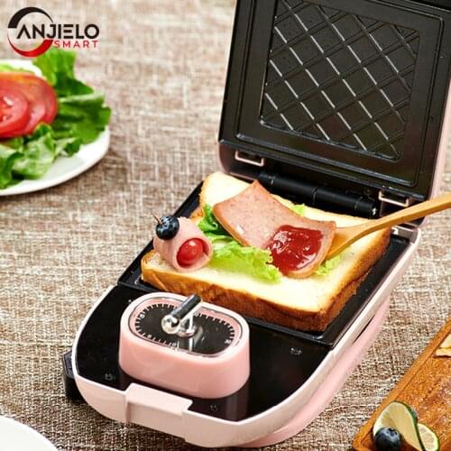 2021 New Electric Mini Waffle Maker Sandwich Maker Donut Takoyaki Cake Maker Cooking Appliances Breakfast Machine Waffle Molds