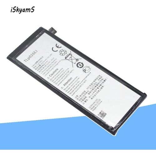 ISkyamS 1x 2610mAh TLP026EJ Phone Rechargeable Battery for Alcatel idol 4 OT6055 6055 6055H 6055Y 6055U 6055K 6055B TLp026E2