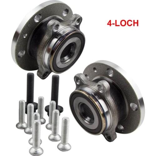 VKBA3643 For VW Golf MK V MK VI Plus Front Wheel Bearing Kit + Hub 1T0498621 For Audi A3 8P1 8PA 8P7 2003-2013