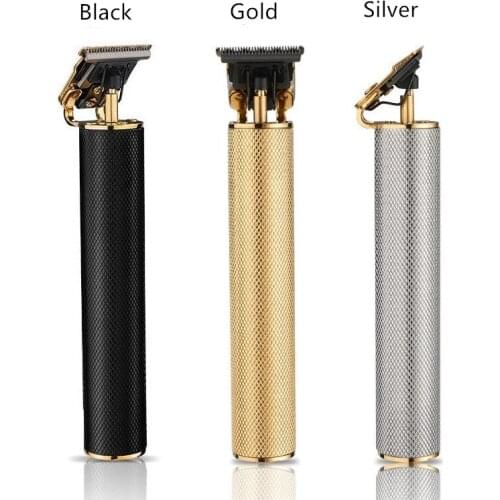 Multiple Color Hair Trimmer Professional USB Rechargeable Hair Clippers Men Portable Hair Cut Machine Electric