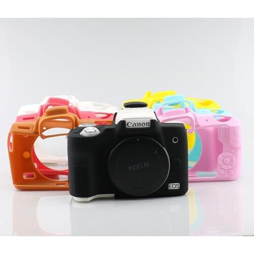 Selens Camera Soft Silicone Case Body Protective Cover For Canon M50 Mirrorless System Camera Rubber Skin Case