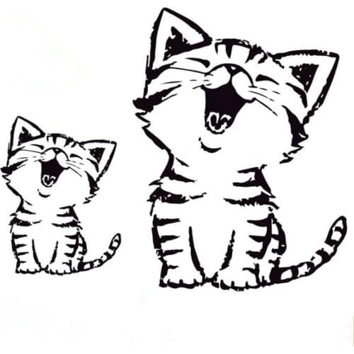 Clothes printed animal patch deal with it cat pattern Heat transfer printing Iron on patches for clothing Diy design logo