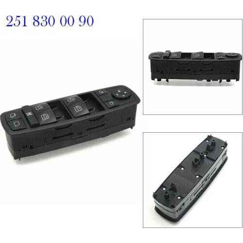 NEW Front Door Window Master Switch Left Side Fit For Mercedes W164 ML GL R Class 2518200110 ,2518300090