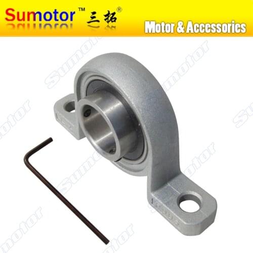 P001 KP001 Bore 12mm Pillow Block Bearings Flange with housing seat horizontal type Auto Self adjust center wholesale/retail