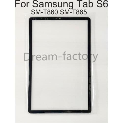 Front Touch Screen Outer Glass Lens for Samsung Galaxy Tab S6 10.5 T860 T865 T865N T867