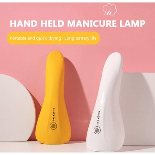 Handheld Nail Lamp Uv Lamp Portable Phototherapy Lamp Fast Drying Nail Dryer USB Manicure Lamp Professional Manicure Light