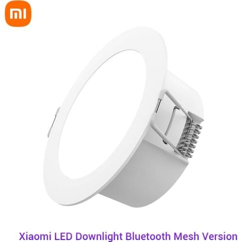 Xiaomi Mijia Led Downlight Bluetooth Mesh Version App Smart Remote Control Group Control Adjust Color Temperature