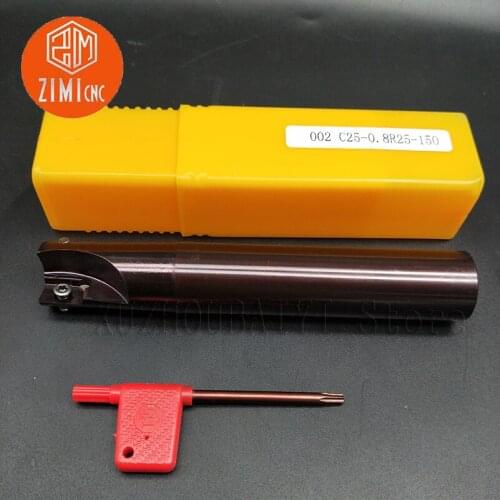 TE90AP 225-25-17-150L R0.8 90°right angle clear angle Milling cutter bar for APKT17 square shoulder milling cutter