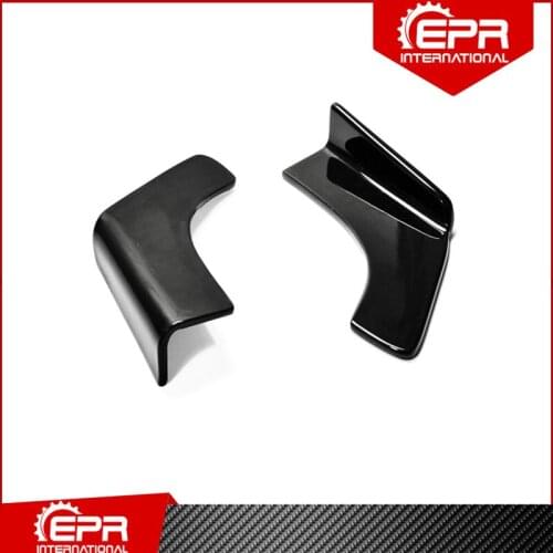 For Veloster Glass Fiber Rear Bumper Bottom Line Trim Body Kit Racing Part For Veloster FRP Bumper Spat protection