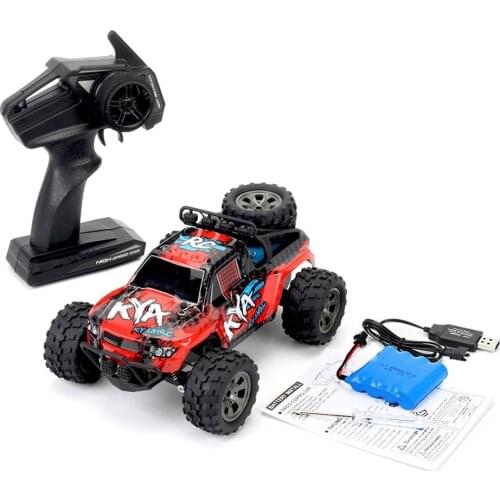 1: 18 Remote Control Car Short Truck Big Foot Climbing Car Updated 260 Strong Motor Birthday Gift Toys