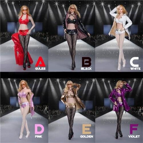 1/6 Female Soldier Clothing Fashion Trendy Windbreaker Suit Suitable For 12-Inch Plastic Coated Female Body Gift Collection