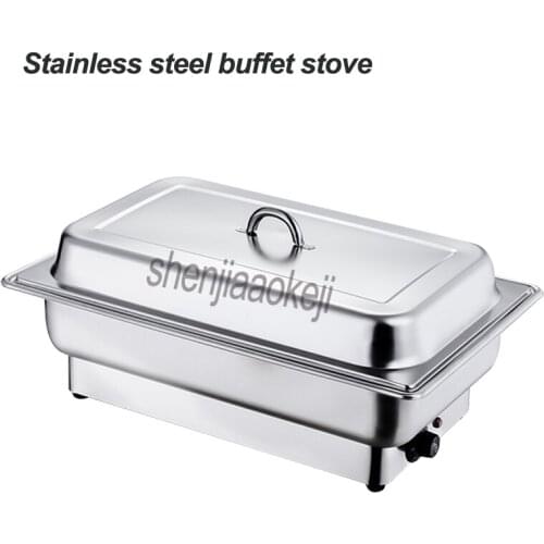 13.5L Electric heating Buffy furnace Stainless steel buffet oven Food stove for restaurant/buffet/Hotel high-end venues 220v600w