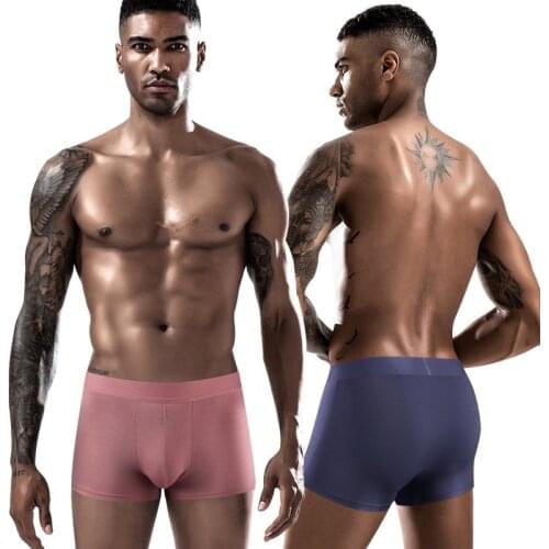 5 Pcs/Lot Mens Underwear Good Recycled Fiber, Good Quality, Skin Friendly And Breathable Mens Boxer Underwear