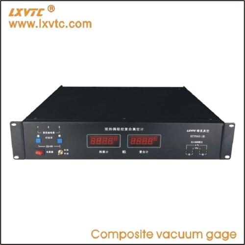 HY9940-1B Digital Display Dual Thermocouple Programmable Compound Vacuum Gauge Coating Machine Vacuum Furnace Vacuum Gauge