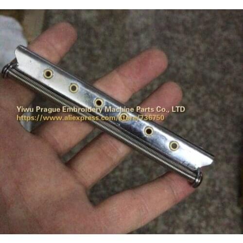Embroidery machine parts Lower Thread Guide 6 needles with spring