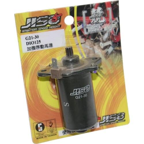Motorcycle Engine Parts Starting Starter Motor For HONDA DIOZX AF18/AF28 Modified 70cc-125cc Starters Motor JISO