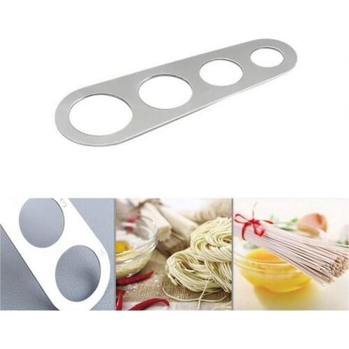 Spaghetti Measurer Rust Resistant 4 Holes Stainless Steel Household Pasta Measure for Kitchen для кухни Accessories