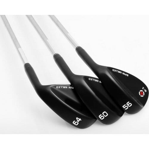 Golf Sand Wedges Clubs CNC Face Groove Stainless steel Golf Wedges Club Occupation Shaft /Cutter/Wedge 50-64 Degree