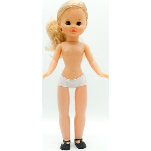 Doll Collection Sintra nude 40 cm cut patterns included. Similar famous Nancy. Made in Spain by Folk crafts
