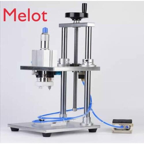 Glass Perfume Bottle Capper Machine, Perfume Pressing Machine
