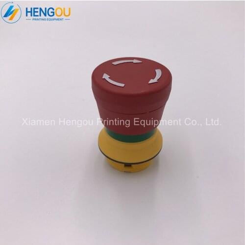 5 pieces Hengoucn printing press parts CD102 SM74 SM52 emergency stop switch for printing machine A1.144.9129 original