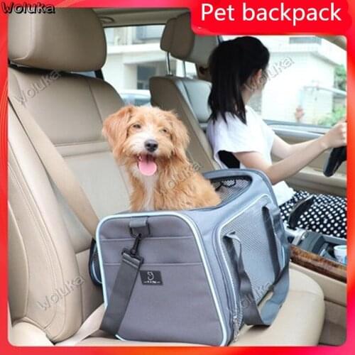 Pet cat back packaging cat cage portable pet out bag dog cat pet backpack CD05 Q03