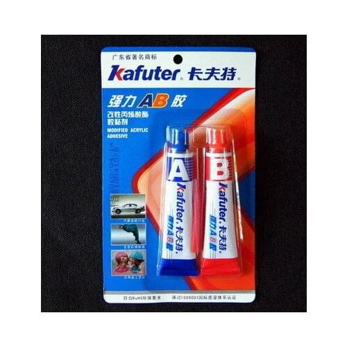 Authentic promotion 10pcs 16g kafuter high performance AB glue modified acrylic multi-purpose AB adhesive