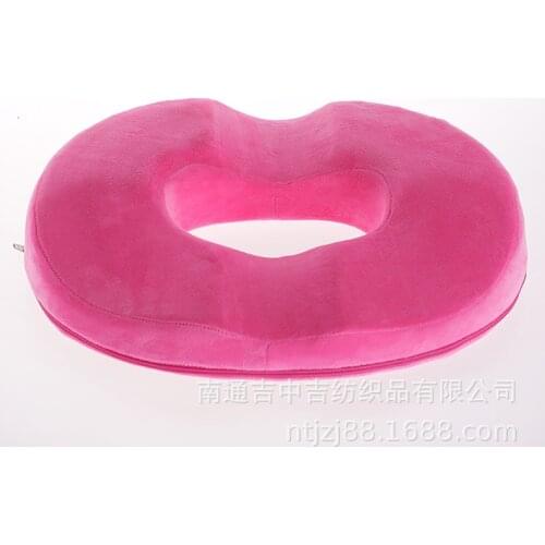 Coccyx Pain Relief Memory Foam Chair Seat Cushion pillow for Pregnant Woman Sedentary People Travel Office