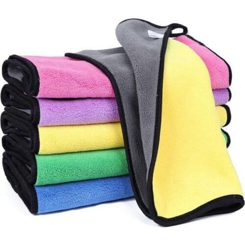 Pet Towel Bath Absorbent Towel Soft Lint-free Dogs Cats Bath Towels Absorbent Quick-drying Small ThickTowel Special Pet Products