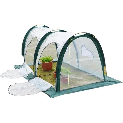 2 Meters Garden Seeding Tunnel Cloche Protects Plants Crops Anti Flies Bugs Insects