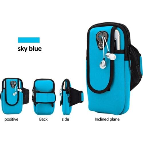Sports Running Armband Bag Case Cover Running Armband Waterproof Sport Mobile Phone Holder Outdoor Sport Phone Arm Pouch Gym Bag