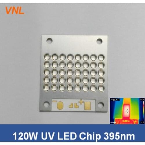 VNL 120W Led UV with LG Chip 365nm 385nm 395nm 405nm UV module for UV Ink jet printer screen printing with Quartz len