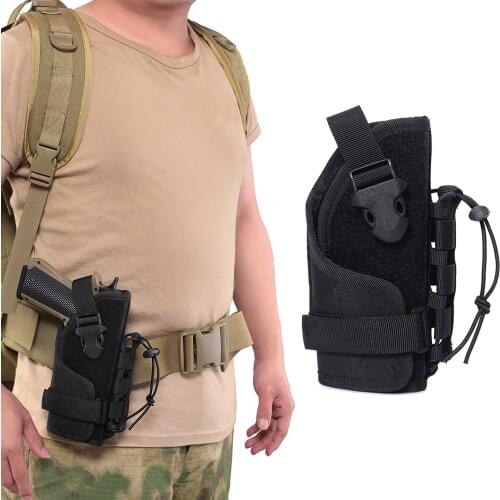 Tactical Molle Gun Holster Belt Pistol Holster for Universal Handgun Beretta Revolver Glock 92 Outdoor Hunting Shooting Holster