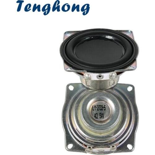 Tenghong 2pcs 42MM 4Ohm 5W Audio Portable Speakers 16 Core Full Range Speaker For Home Theater Bluetooth Audio Loudspeaker DIY