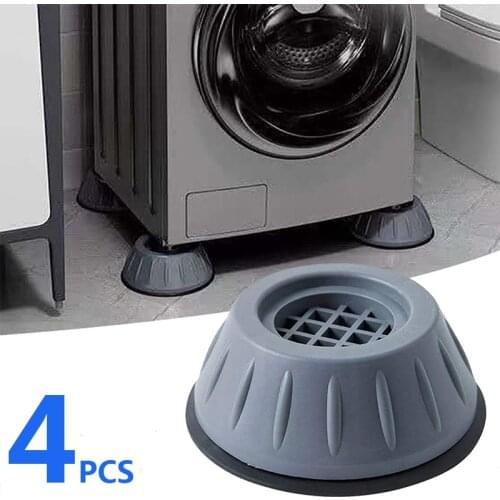 4Pcs Universal furniture leg pads Anti-Vibration Feet Pads Washing Machine Rubber Mat Anti-Vibration Pad Dryer Fixed Non-Slip Pa