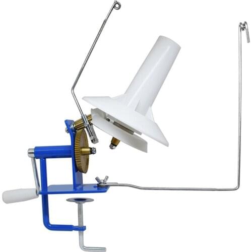 Hand Operated Rotating Wool Yarn Ball Iron Winding Machine Winder In Box Size Hand-Operated Yarn Ball Winder