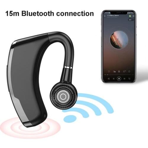 V10P Business Earphone Bluetooth V5.2 Wireless Touch Control Handsfree Headset