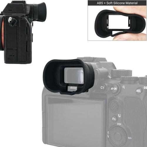 KIWI Soft Silicon FDA-EP19 Camera Viewfinder Eyecup Eyepiece Eye Cup for Sony a1 a7SIII a7S III a7S3 a7SM3 Eyeshade Protector