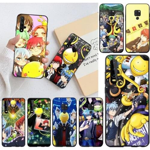 YJZFDYRM Assassination Classroom Anime DIY Case cover Shell for Huawei P40 P30 P20 lite Pro Mate 30 20 Pro P Smart 2019 prime