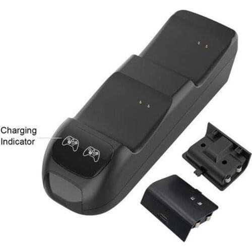 Game Controller Charger for Xbox Series X Wireless Game Controller Charger Dock Double Charger