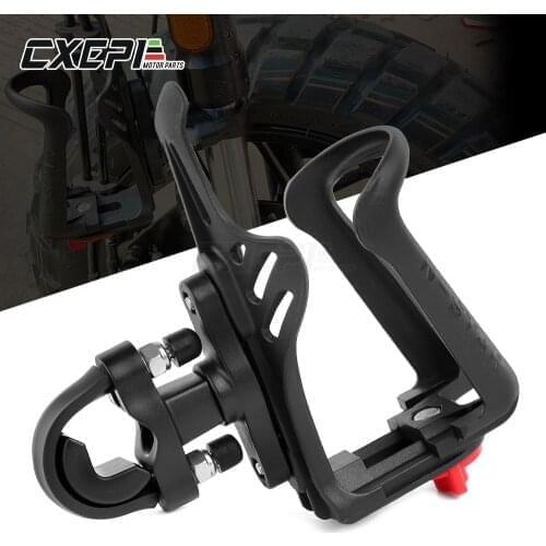 Crash Bar Water Bottle For BMW R1200GS R1250GS F800GS KTM Motorbike Guard Drinking Cup Bracket Holder Motorcycle Accessories